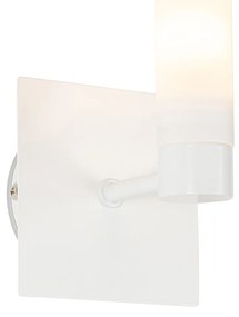 Moderné kúpeľňové nástenné svietidlo biele IP44 - Vaňa