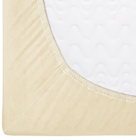 DETSKÉ JERSEY PRESTIERADLO 019 80X160 CM KRÉMOVÉ