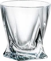 Crystalite Bohemia VÝPREDAJ Crystal Bohemia Poháre na destiláty QUADRO 55 ml, 1 ks