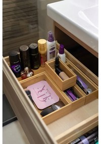 Bambusový organizér Compactor Woody, 30 × 15 × 6,35 cm