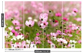 Fototapeta Vliesová Vesmír kvety 250x104 cm
