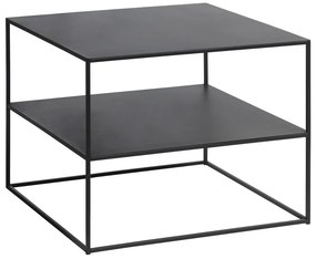 Dizajnový konferenčný stolík Kalean 65 cm čierny