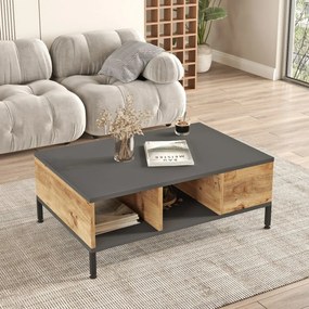 Role Anthracite a Atlantic Pine konferenčný stolík