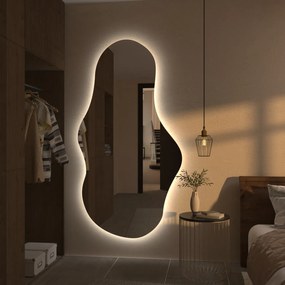 Atypické zrkadlo s LED osvetlením G1