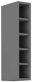 Kuchynská skrinka SCANDI/AVA/NESSA antracitová 15g-72 otw