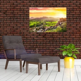 Obraz Hampi údolí v Indii (90x60 cm)