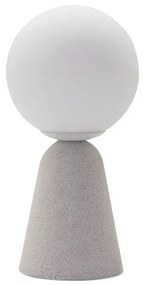 Dizajnová stolová lampa Newton B Table svetlosivá