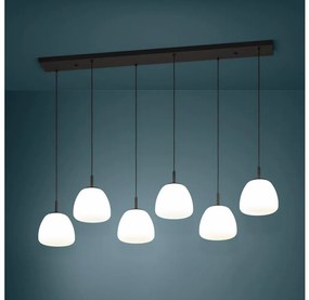 Eglo 390203 - Luster na lanku BALMES 6xE27/40W/230V