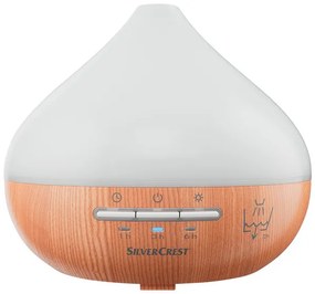 Silvercrest®  Aróma difuzér Sadh A1 (vzhľad dreva s priehľadným vekom)  (100349241)
