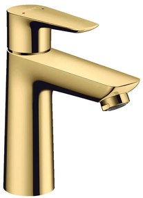 Hansgrohe Talis E, umývadlová batéria 110 s odtokovou súpravou s ťahadlom, zlatá lesklá, HAN-71710990