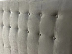 Moderná čalúnená posteľ COUNTRY - Železný rám,120x200