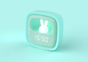 Budík a nočné svetlo – MOB Billy Clock and light – Blue