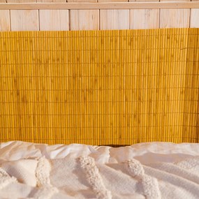Bambusová rohož za postel světle hnědá Šířka rohože: 80 cm, Délka rohože: 200 cm