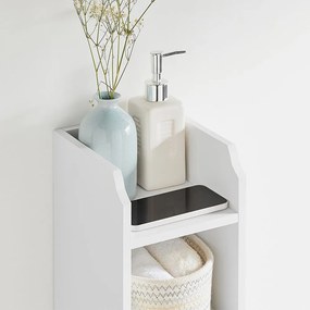 Priestorovo úsporná kúpeľňová skrinka 18x20x80 cm