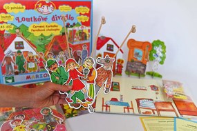 MARIONETINO Bábkové divadlo – Červená Čiapočka a Janko a Marienka (kompletný set)