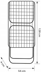 Erga Model 101, sušiak na bielizeň 177x54x91 cm, biela, ERG-SEP-10SUSSTMOD101