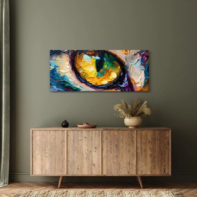 Obraz - Maľba mačacieho oka (120x50 cm)