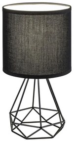 Rabalux - Stolná lampa 1xE14/40W/230V čierna