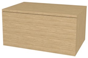Mereo Ponte, kúpeľňová skrinka 70 cm, Multidecor, Dub olejovaný, MER-CN291DUO1