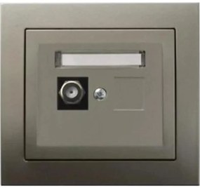 Jednoduchá anténová zásuvka typu F GPA-1WF/45