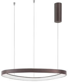 LED luster Esteva 65 hnedá