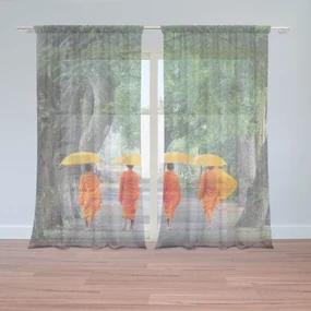 Sablio Záclony Mnísi: 2ks 150x250cm