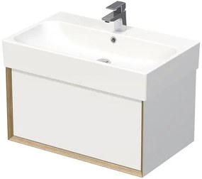 Kúpeľňová skrinka s umývadlom Intedoor MULTI 75 cm OXO MULTI 75 1Z