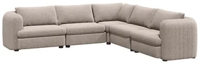PROXIMA.store - Luxusný minimalistický rohový gauč PLEASURE MAX DRUH LÁTKY: TENDER WAY - 63