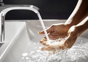 Hansgrohe Vivenis, umývadlová batéria 110, s výpustom, EcoSmart, chrómová, HAN-75020000