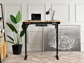 PC stolík Osto 120 (dub čierny + biela). Vlastná spoľahlivá doprava až k Vám domov. 1109816