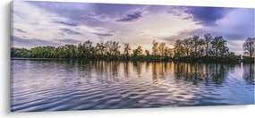 Obraz jazera (120x50 cm)
