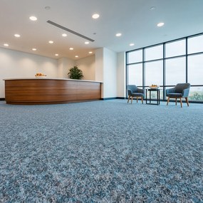 Vebe, Koberec metráž Lindau 30 Svetle Modrý, na mieru, šíře 4m, modrá, resine, kancelária