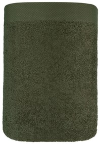 Bavlnený froté uterák BOHO 70x140 cm zelený