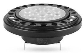 Brilum LED Žárovka AR111 G53/12W/12V 3000K černá 30° B3529