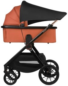 Lionelo - Kombinovaný kočík 3v1 LAYLA Hnedá/rezavá