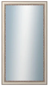 DANTIK - Zrkadlo v rámu, rozmer s rámom 50x90 cm z lišty PROVENCE biela (2652)