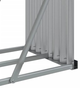 Držiak na polená antracitový 300x45x100 cm pozinkovaná oceľ