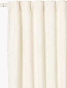 Nepriehľadné závesy's multifunkčnou páskou Karlin, 2 ks, Š 135 cm