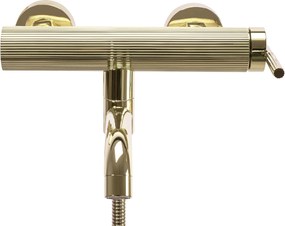 Rea Argon, vaňová batéria s ručnou sprchovou súpravou, zlatá lesklá, REA-B7805