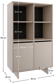 Regál Salighieri STD03 (kašmír). Vlastná spoľahlivá doprava až k Vám domov. 1119499