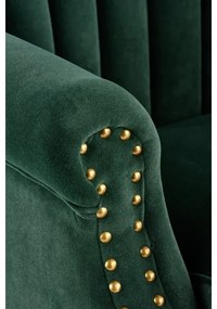 Kreslo CLARUS tmavozelené