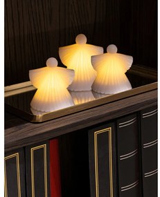 Biele svetelné dekorácie v súprave 2 ks ø 9 cm Asta – Sirius