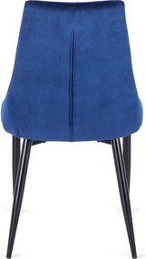 PROXIMA.store - Čalúnená jedálenská stolička CORK FARBA: modrá