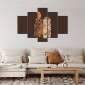 Obraz - Oranžové oblúky N⁰2 (150x105 cm)