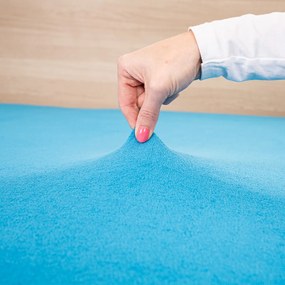 4Home froté prestieradlo tmavo modrá, 180 x 200 cm