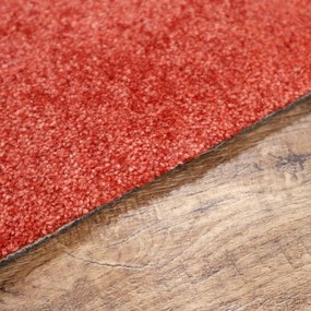 ITC, Metrážny koberec Serenade 316, na mieru, šíře 4m, oranžová, filc, obývacia izba