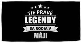 Sablio Uterák Tie pravé legendy sa rodia v máji - 30x50 cm