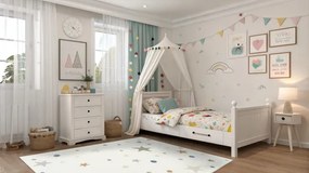 Koberec Esme Kids C5642A biely / krémový