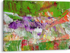 Obraz abstrakcie - maľba (70x50 cm)