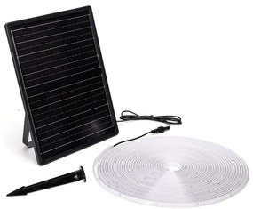 Aigostar B.V. Aigostar - LED Stmievateľný solárny pásik LED/20W/3,2V 20 m 2700K IP65 + DO AI1747